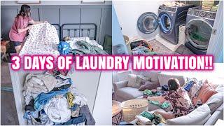 LAUNDRY MOTIVATION 2024  WASH FOLD AND REPEAT  SUMMER LAUNDRY MOTIVATION