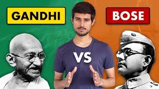 Netaji Bose vs Gandhi  The Left & Right Wing of Congress Party  Dhruv Rathee