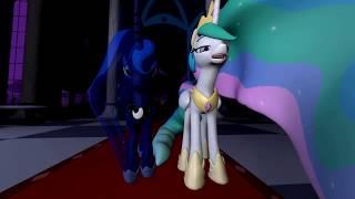 SFM Princess Celestia Princess Luna and...Deadpool