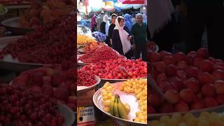 Food and Fruit in Iran Rasht Bazaar #rashtcity #iran