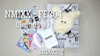 Распаковка альбома NMIXX - FE304 limited ver.  Unboxing k-pop albums