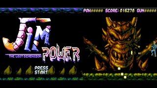 Jim Power  The Lost Dimension Homebrew NES - Walkthrough