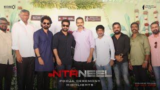 #NTRNEEL Pooja Ceremony  NTR  Prashanth Neel  Kalyan Ram  NTR Arts  Mythri Movie Makers