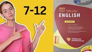 INGILIS DILI TOPLU 2023 1CI HISSƏ LİSTENİNG TESTLƏR 7-12  FULL HD