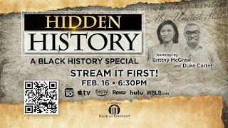 Sneak Peek of Hidden History A Black History Special