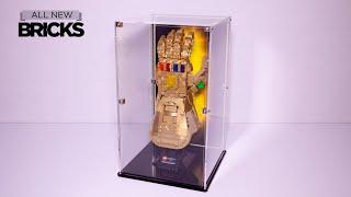 Lego Marvel Infinity Saga 76191 Infinity Gauntlet with Finger Snap Speed Build