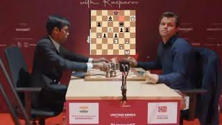 MAGNUS VS PRAGGNANANDHAA  World Blitz Chess