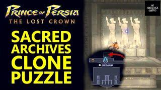 Prince of Persia Lost Crown Sacred Archives Clone Puzzle - Temple of Knowledge Portal Puzzle