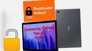 Galaxy Tab A7 Root AtmaSM-T500T505 — Bootloader Açma & Unlock yapma