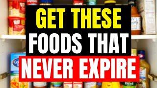 12 Foods to STOCKPILE that NEVER EXPIRE – Food for SHTF – Prepper Pantry