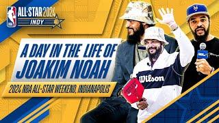 A Day in the Life of Joakim Noah at NBA All-Star Weekend  Indianapolis  NBA All-Star Weekend 2024