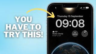 Master the BRAND NEW iOS16 Lock Screen