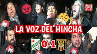 La voz del hincha Molestos por la derrota pero brindan respaldo a Tucho  Mac Deportes