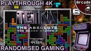 Tetris The Absolute The Grand Master 2 - Arcade - Playthrough Normal & Master modes 4K60