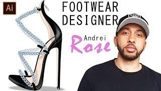 High Heel Sexy Stiletto Design Tutorial by a Footwear Designer  Adobe Illustrator  SPEEDART