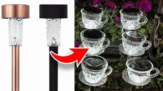 Everyone will be buying solar lights after seeing these Dollar Tree hacks