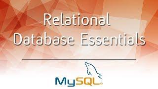 Relational Database Essentials