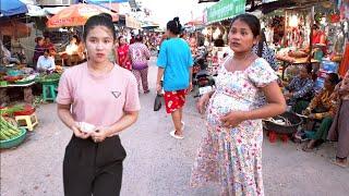 Amazing Khmer Daily Life Cambodia Market Tour Market 2024 #amazing #life #usa