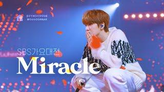 4K 231225 SBS가요대전 Miracle  운학 직캠  WOONHAK Focus