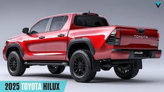 Unveiled New 2025 Toyota Hilux - Most Powerful Mid-size Pickup?