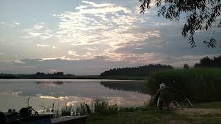 Рыбалка в Несвижском районе. Time lapse video.