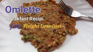 Super Weight Loss Omlette for Breakfast Sprouted Omlette #Easy Breakfast #omlette
