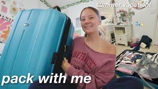 pack with me for summer vacation