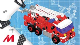 MeccanoErector Junior  How To Build the Junior Rescue Fire Truck