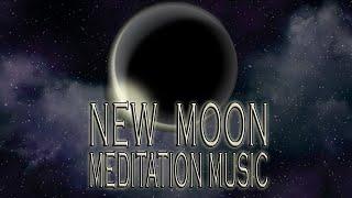 New Moon Meditation Music October Libra set intention letting go positivity remove negativity m