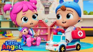 Doll Hospital Doctor Checkup  Little Angel Kids Songs & Nursery Rhymes