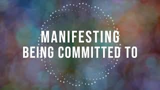 Manifest Being Committed To By a Specific Person 8 hour Sleep Meditation