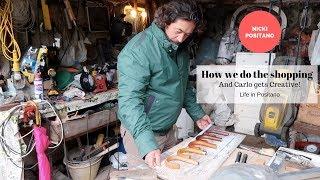 A Day in my Life in Positano - How we shop & Carlo gets Creative