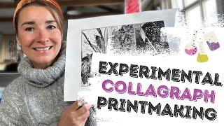 Experimental Collagraph Printmaking - Part 1