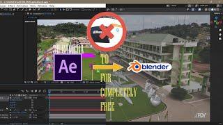 Import After Effects 3d Camera Track into Blender for completely FreeNo AE2BLEND.