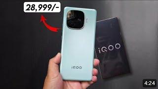 IQOO Z9 TURBO- INDIA LAUNCH DATE & INDIA PRICE IQOO Z9 TURBO UNBOXING & REVIEW PERFORMANCE & PRICE