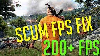 SCUM FPSLAG FIX 2018