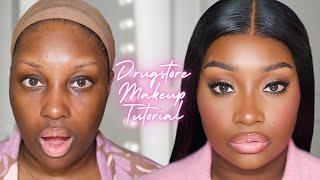 Full Face Drugstore Makeup Tutorial  Trying New and Viral Makeup
