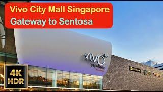 VivoCity Mall - The gateway to Sentosa Singapore.