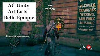 Assassins Creed Unity All Artifact locations Belle Epoque. Altairs outfit unlock