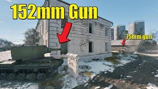 PUTTING A 152MM CANNON ON A REFRIGERATOR  Enlisted KV2 Gameplay