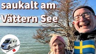 #188 saukalt am Vätternsee mit dem Wohnmobil in Schweden