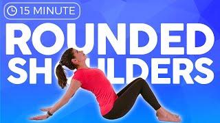 15 minute MOBILITY Yoga for Posture Upper Back Pain & Fix Rounded Shoulders
