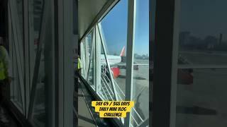 Air india flight se me niklaDay 69Mini Vlog Challenge #minivlog #viral #ytshorts #mumbaiairport