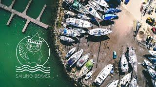 Replacing BROKEN Yanmar ENGINE MOUNTS Beneteau Oceanis - EP 02 - Sailing Beaver