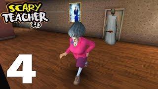 Scary Teacher 3D Android Gameplay Walkthrough Part 4 AndroidiOS