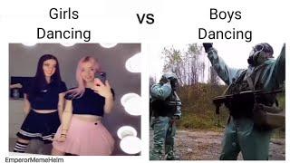 Girls Dancing vs Boys Dancing