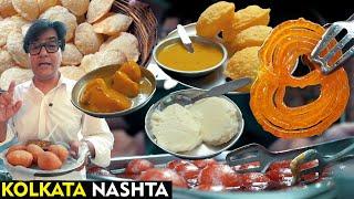 Kolkata Famous Sharma Tea House  Club Kachori  Kolkata Street Food  Bengali Breakfast At Putiram