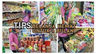 BELANJA BULANAN HEMAT SESUAI KEBUTUHAN ‼️ Belanja Bulanan ibu rumah tangga