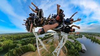 Hyperia Multi-Angle Back Seat POV - Thorpe Park