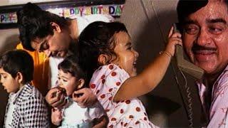 Grand Birthday Party Of Shatrughan Sinhas Children  Sonakshi Sinha  Luv Kush  Flashback Video